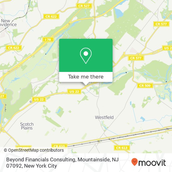 Beyond Financials Consulting, Mountainside, NJ 07092 map