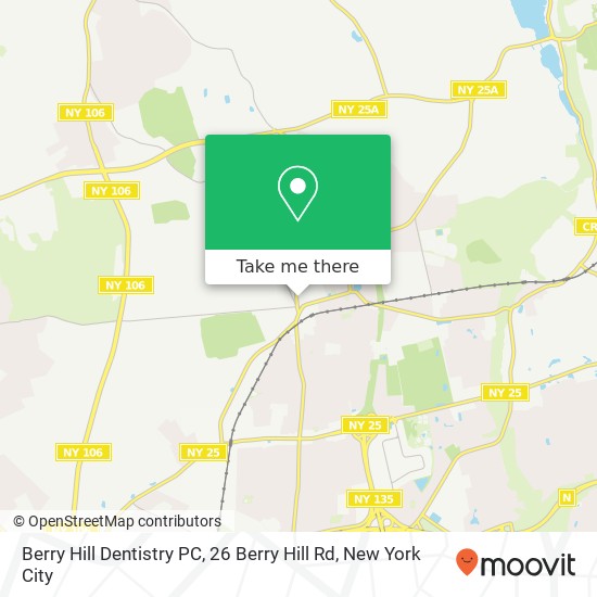 Mapa de Berry Hill Dentistry PC, 26 Berry Hill Rd