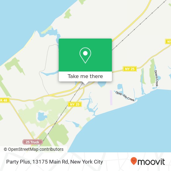 Mapa de Party Plus, 13175 Main Rd