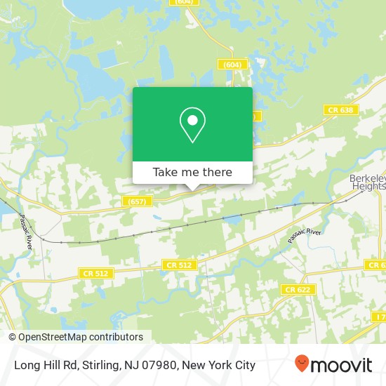 Long Hill Rd, Stirling, NJ 07980 map