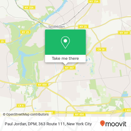 Mapa de Paul Jordan, DPM, 363 Route 111