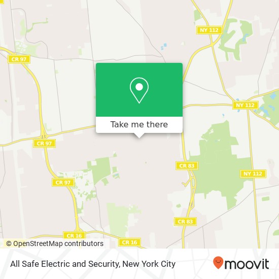 All Safe Electric and Security map