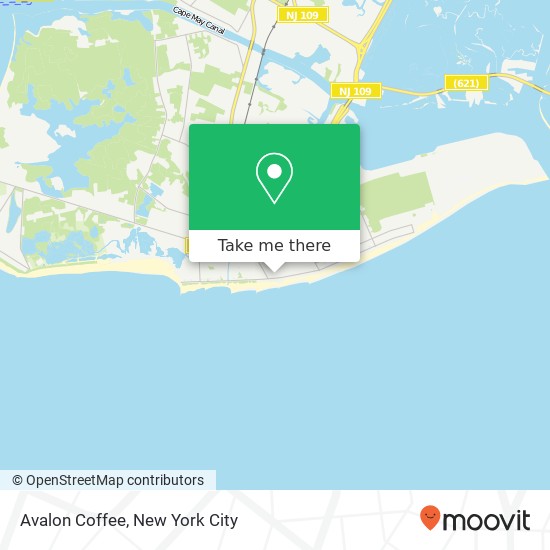 Mapa de Avalon Coffee, 7 Gurney St