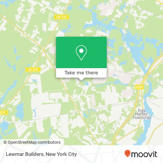 Lewmar Builders map