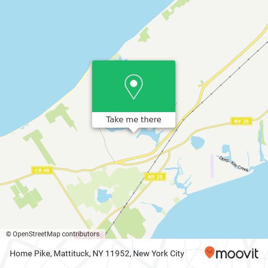 Home Pike, Mattituck, NY 11952 map