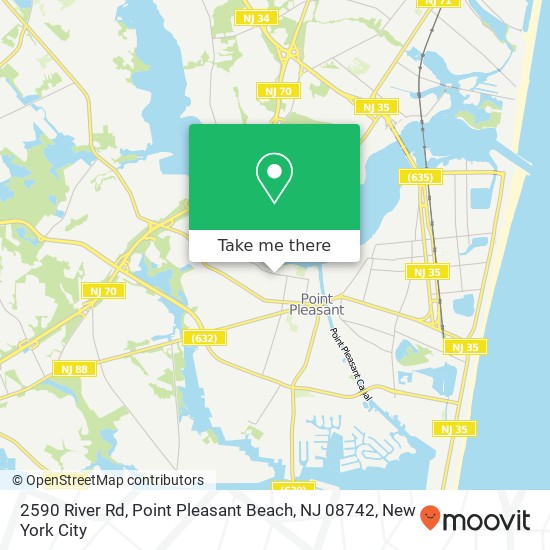 2590 River Rd, Point Pleasant Beach, NJ 08742 map