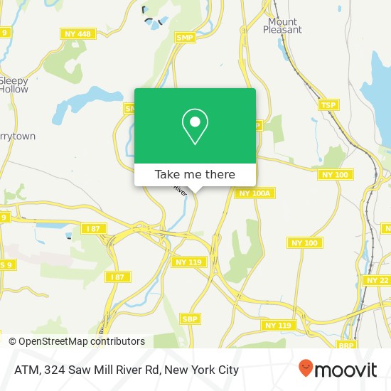 Mapa de ATM, 324 Saw Mill River Rd