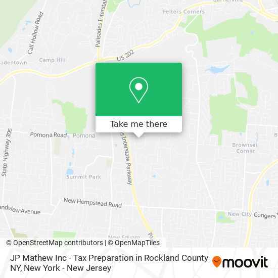 Rockland County Tax Maps How To Get To Jp Mathew Inc - Tax Preparation In Rockland County Ny In New  York - New Jersey By Bus Or Train?