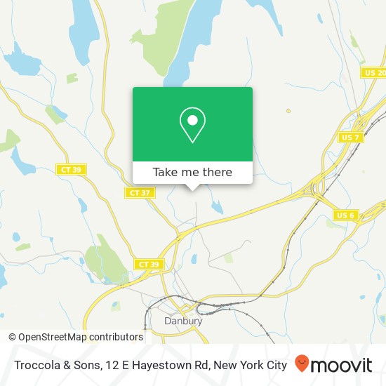 Mapa de Troccola & Sons, 12 E Hayestown Rd