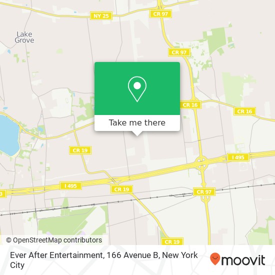 Ever After Entertainment, 166 Avenue B map