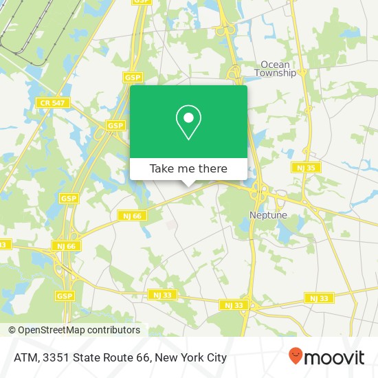 Mapa de ATM, 3351 State Route 66