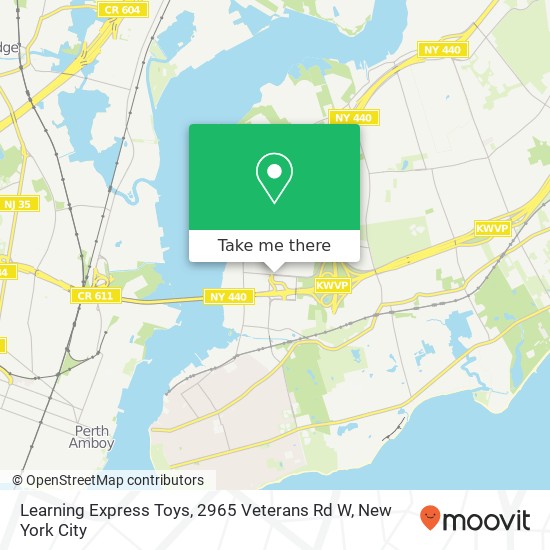 Mapa de Learning Express Toys, 2965 Veterans Rd W