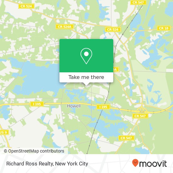 Mapa de Richard Ross Realty, 54 Norse Dr