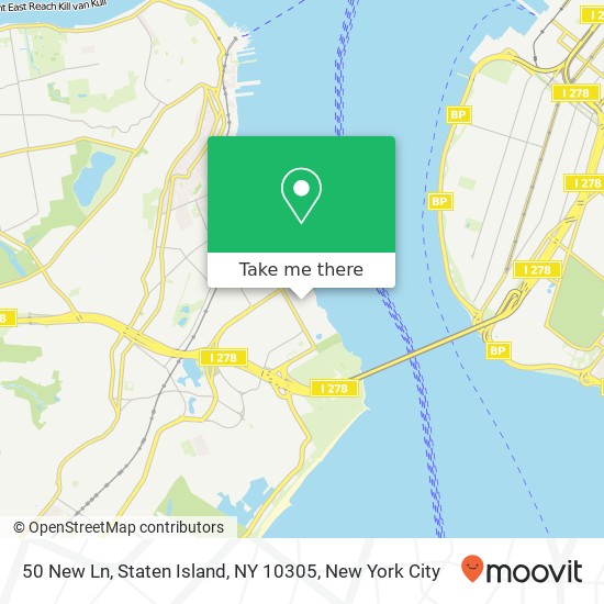 50 New Ln, Staten Island, NY 10305 map