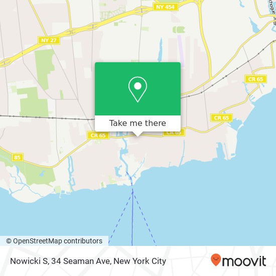 Nowicki S, 34 Seaman Ave map