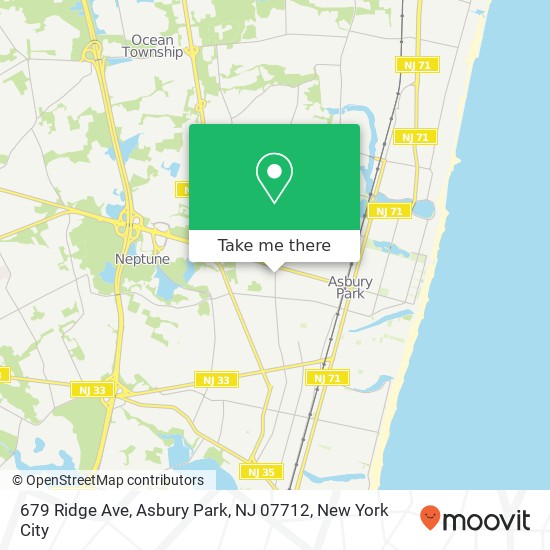 679 Ridge Ave, Asbury Park, NJ 07712 map