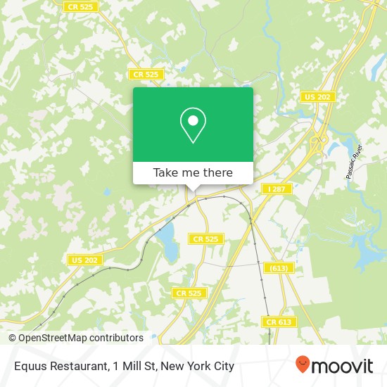 Mapa de Equus Restaurant, 1 Mill St