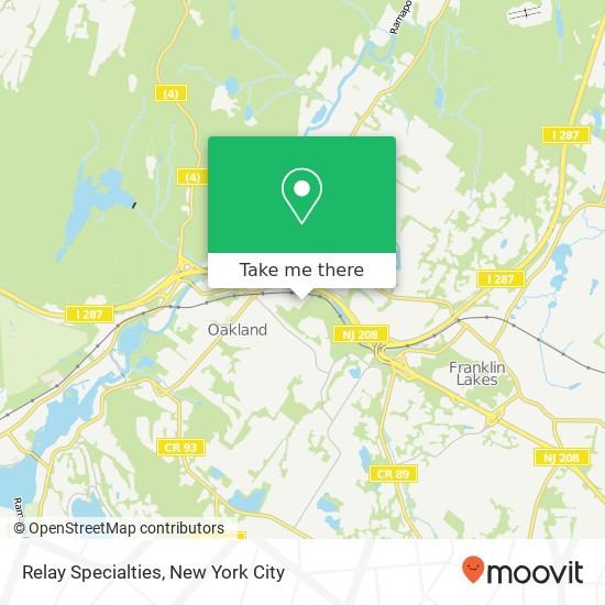 Mapa de Relay Specialties, 17 Raritan Rd