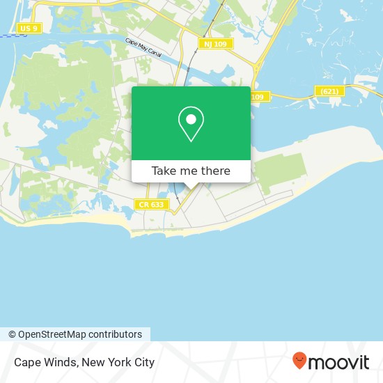 Cape Winds, 810 Lafayette St map