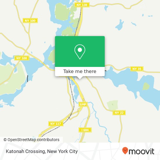 Katonah Crossing map