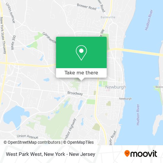Mapa de West Park West