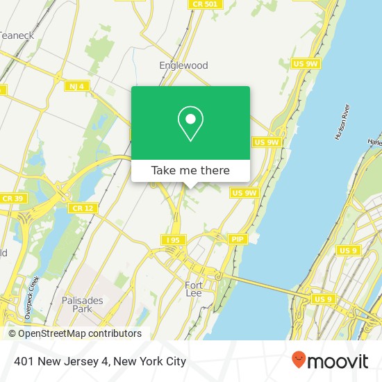 Mapa de 401 New Jersey 4