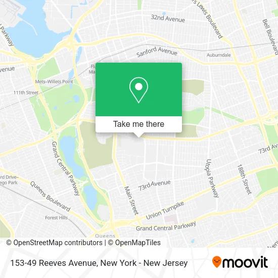 153-49 Reeves Avenue map