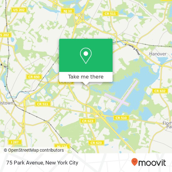 Mapa de 75 Park Avenue