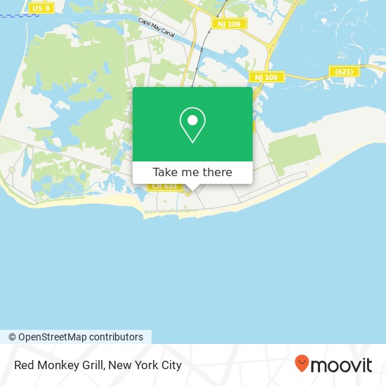 Red Monkey Grill, 101 Liberty Way Cape May, NJ 08204 map