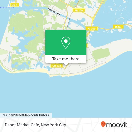 Depot Market Cafe map