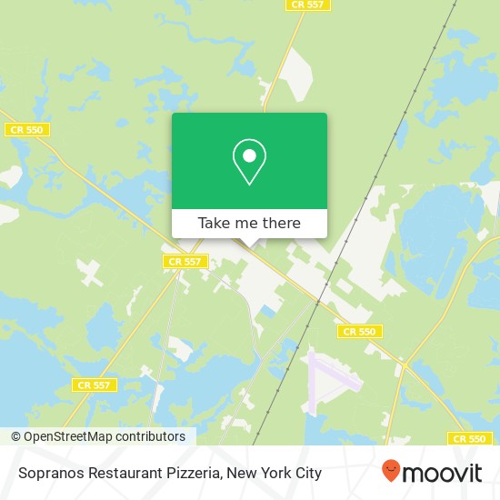 Sopranos Restaurant Pizzeria, 1100 Dehirsch Ave Woodbine, NJ 08270 map
