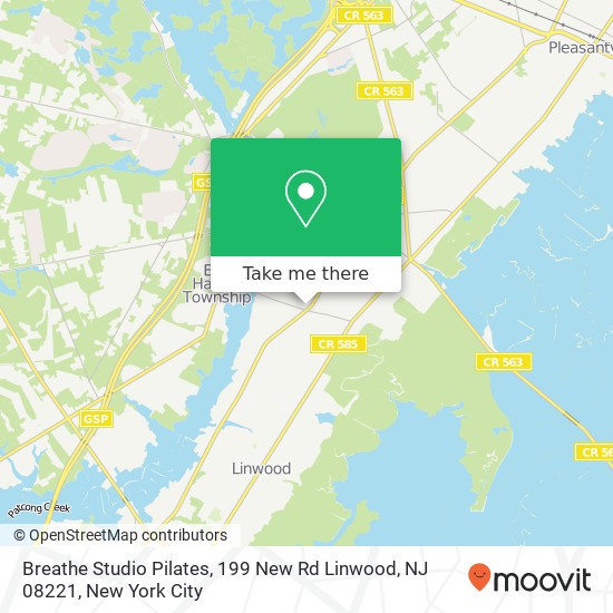 Breathe Studio Pilates, 199 New Rd Linwood, NJ 08221 map