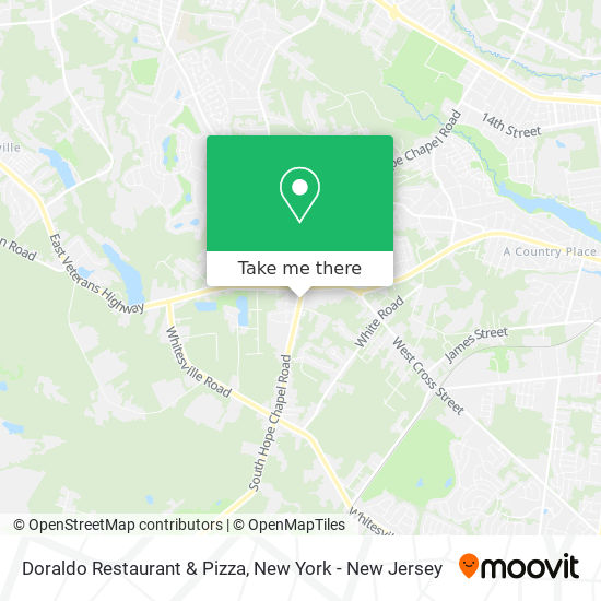 Mapa de Doraldo Restaurant & Pizza