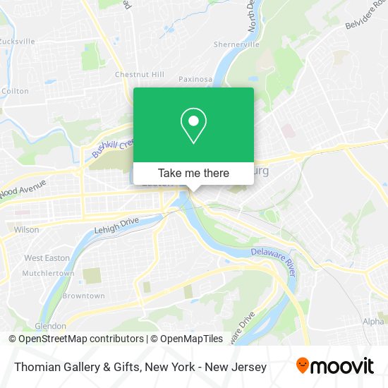 Thomian Gallery & Gifts map
