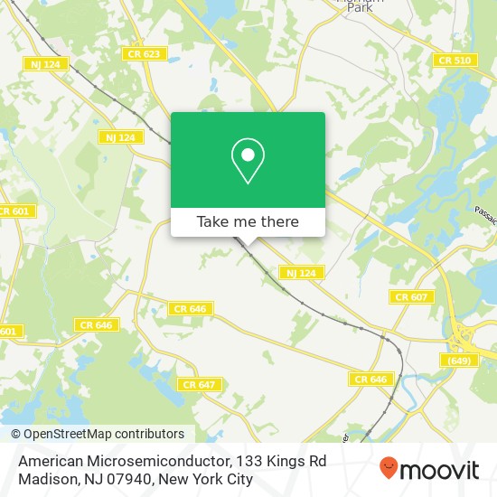 American Microsemiconductor, 133 Kings Rd Madison, NJ 07940 map