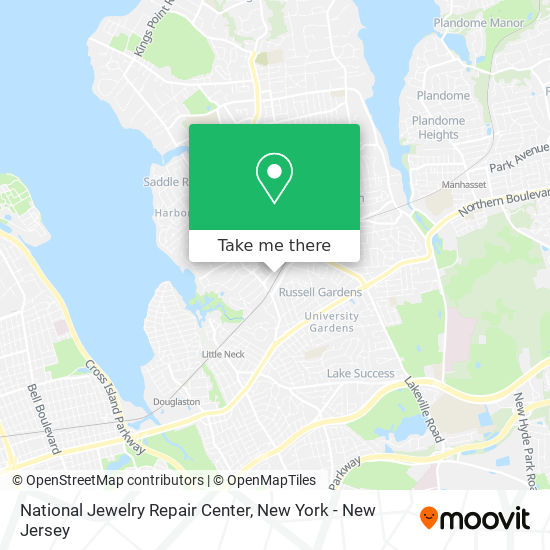 Mapa de National Jewelry Repair Center