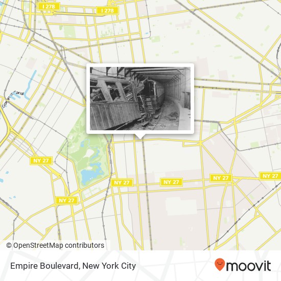 Mapa de Empire Boulevard