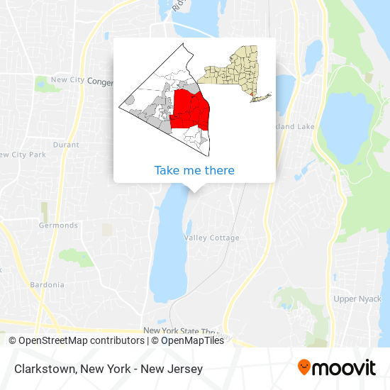 Clarkstown map