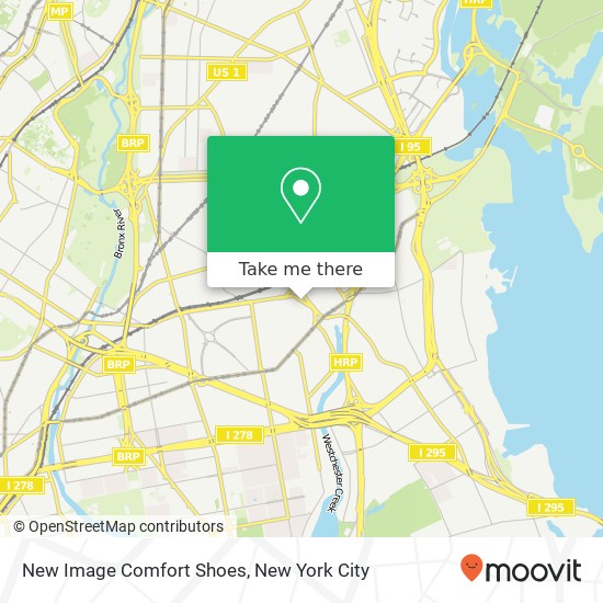 New Image Comfort Shoes, 2710 E Tremont Ave Bronx, NY 10461 map