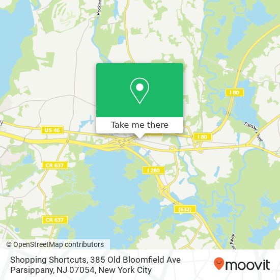 Shopping Shortcuts, 385 Old Bloomfield Ave Parsippany, NJ 07054 map