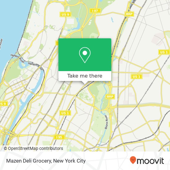 Mazen Deli Grocery, 2773 Webster Ave New York, NY 10458 map