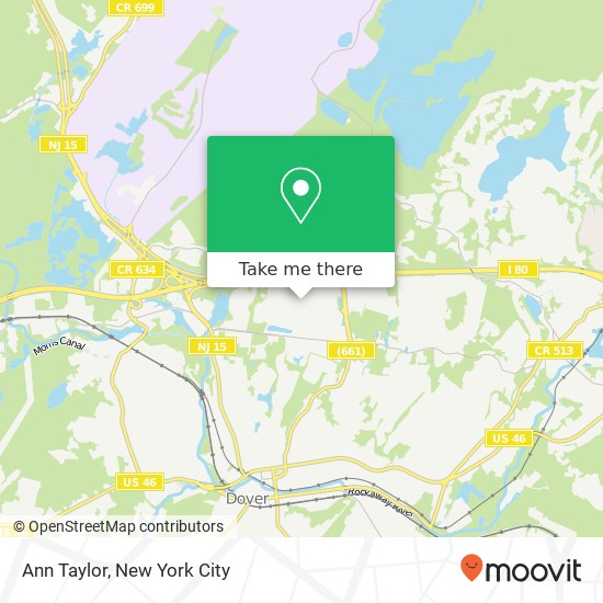 Ann Taylor, 301 Mt Hope Ave Rockaway, NJ 07866 map