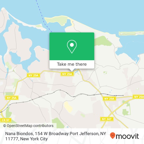 Nana Biondos, 154 W Broadway Port Jefferson, NY 11777 map