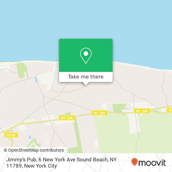 Jimmy's Pub, 6 New York Ave Sound Beach, NY 11789 map