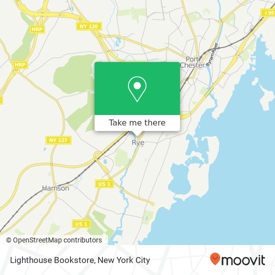 Lighthouse Bookstore map