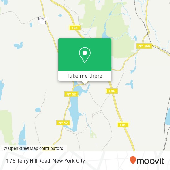 Mapa de 175 Terry Hill Road