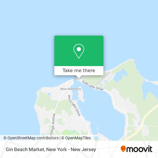 Gin Beach Market map