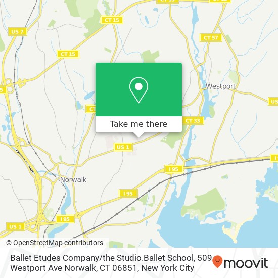 Ballet Etudes Company / the Studio.Ballet School, 509 Westport Ave Norwalk, CT 06851 map