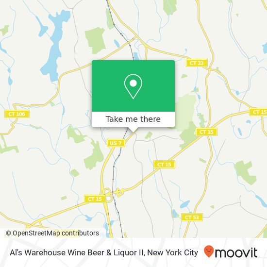 Al's Warehouse Wine Beer & Liquor II map