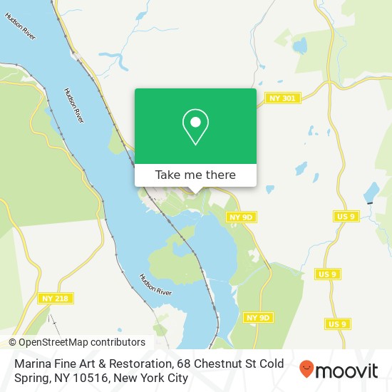 Marina Fine Art & Restoration, 68 Chestnut St Cold Spring, NY 10516 map